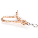 Nylon Curb Strap with Chain