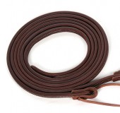 Latigo on Latigo Doubled and Stitched 5/8″ Reins