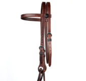 HS25 Three quarter inch Short Cheek Browband Headstall
