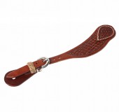 Basket Stamped Spur Straps