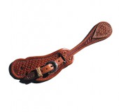 Basket Stamped Pull-Through Spur Straps