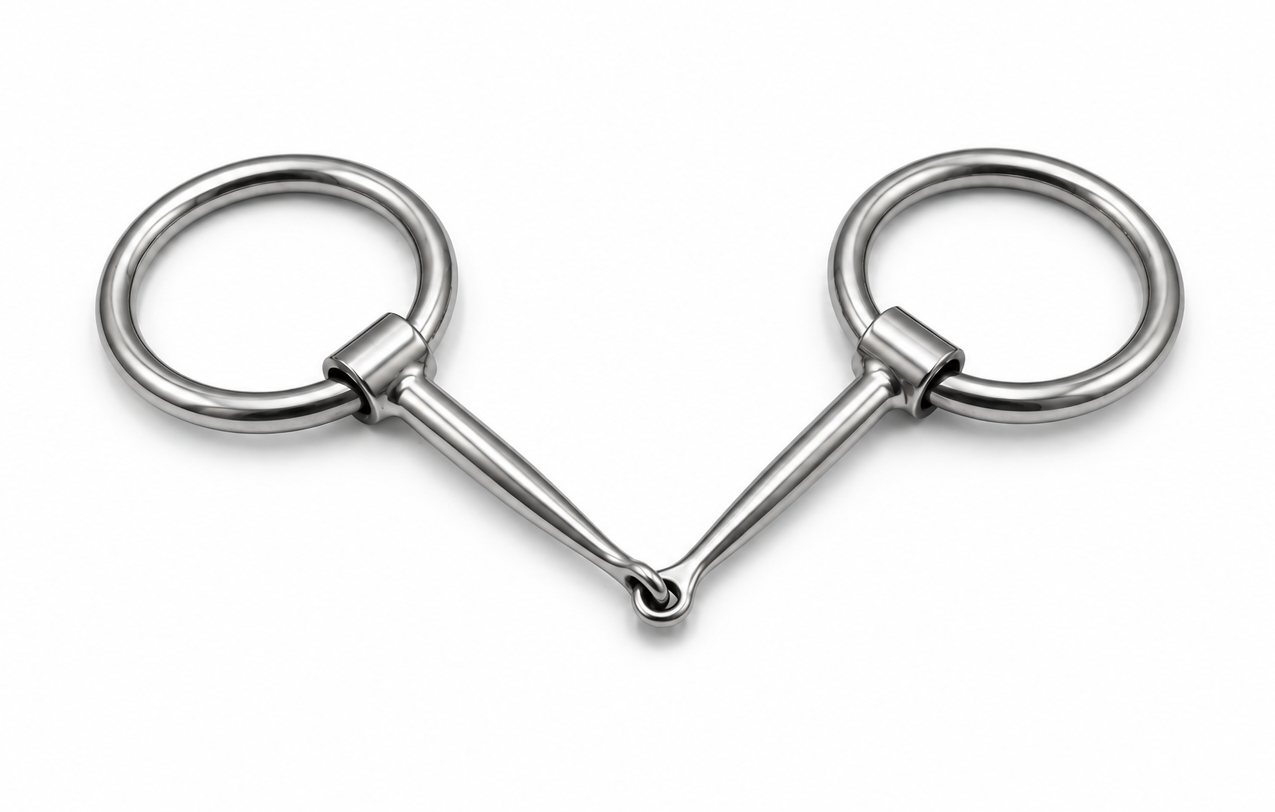Barely Legal Straight Small O-Ring Snaffle