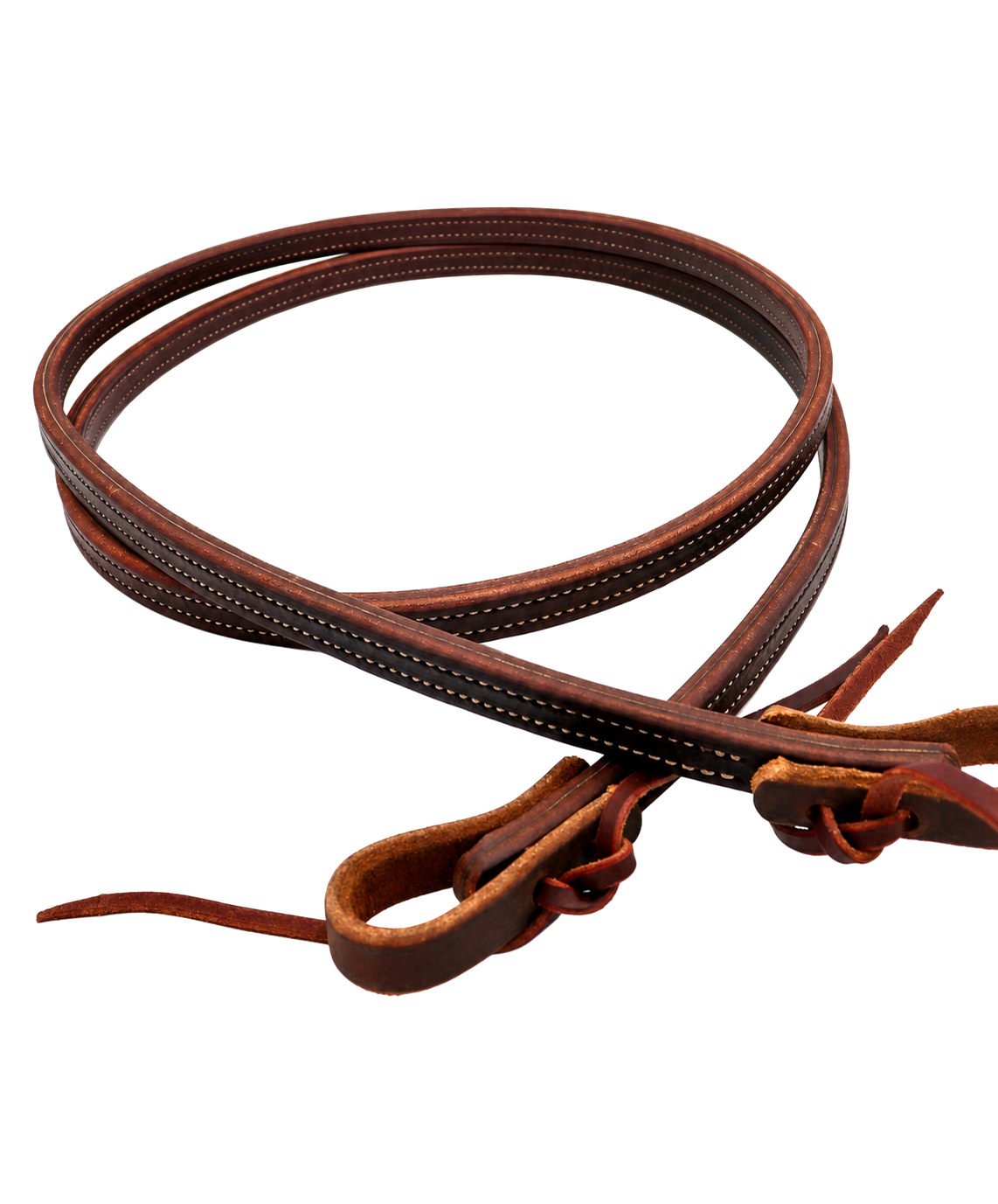 3/4" Latigo on Latigo Loop Rein