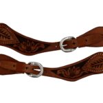 Women's Floral Stamped Spur Straps